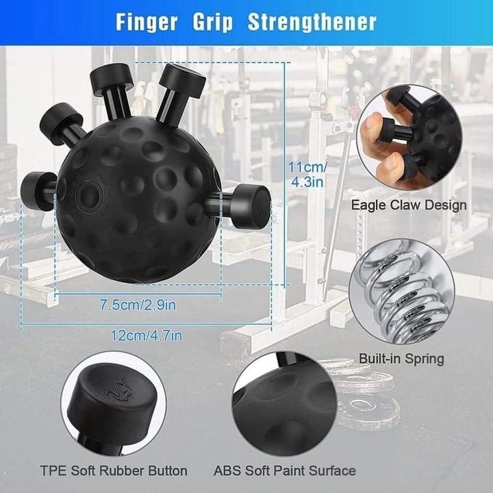 Bomb Shaped Finger Hand Strengthener Grip Trainer