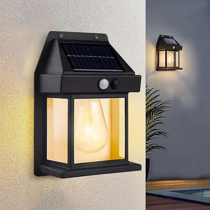 Solar Interaction Wall Lamp – Outdoor Motion Sensor Light