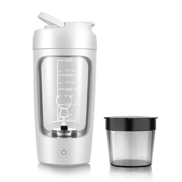 Rechargeable Gym Shaker Bottle Blender – Portable Protein Mixer