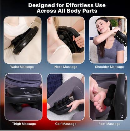 8-Head Deep Tissue Massager