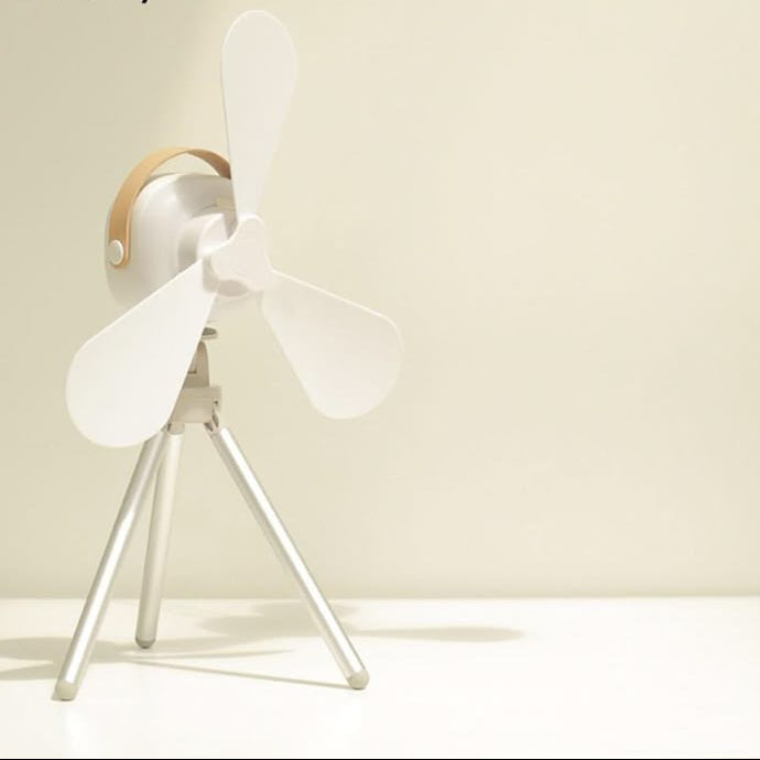 Portable 2-in-1 Hanging &amp; Desktop Rechargeable Ceiling Fan