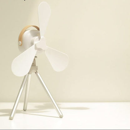 Portable 2-in-1 Hanging &amp; Desktop Rechargeable Ceiling Fan