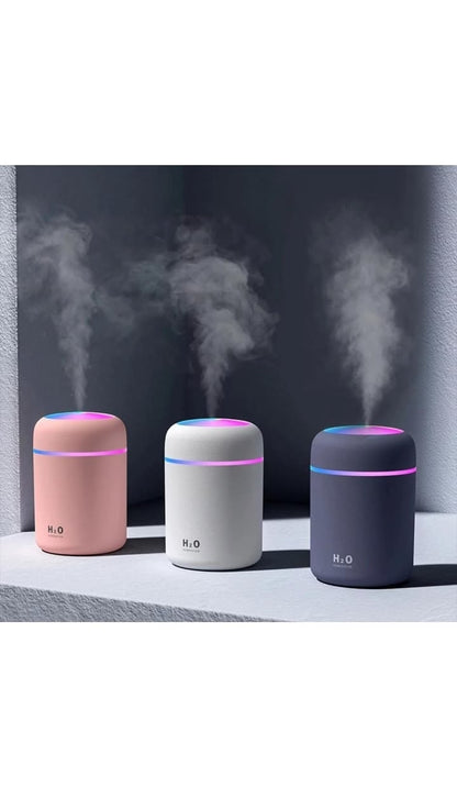 H2O Color Humidifier – USB Mini Mist Humidifier