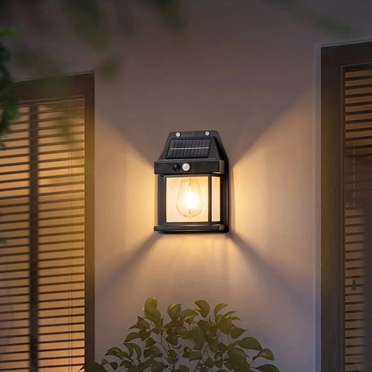Solar Interaction Wall Lamp – Outdoor Motion Sensor Light