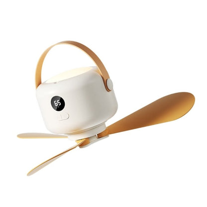 Portable 2-in-1 Hanging &amp; Desktop Rechargeable Ceiling Fan