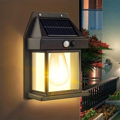 Solar Interaction Wall Lamp – Outdoor Motion Sensor Light