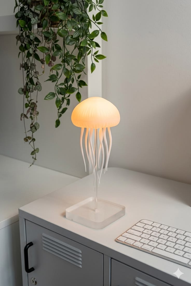 LED Jellyfish Lamp – Relaxing Ocean Mood Light