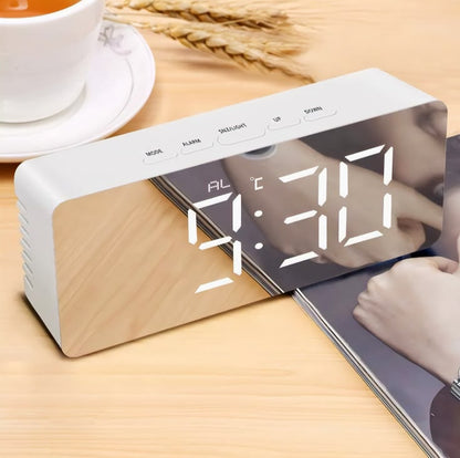 LED Mirror Digital Clock