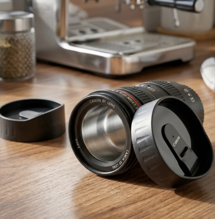 Camera Lens Coffee Mug