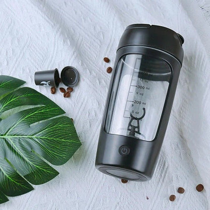 Rechargeable Gym Shaker Bottle Blender – Portable Protein Mixer