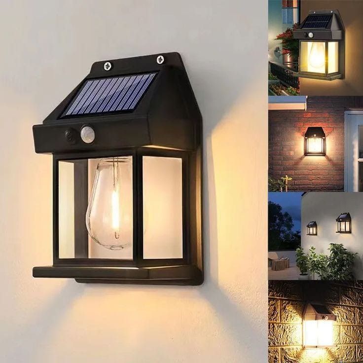 Solar Interaction Wall Lamp – Outdoor Motion Sensor Light
