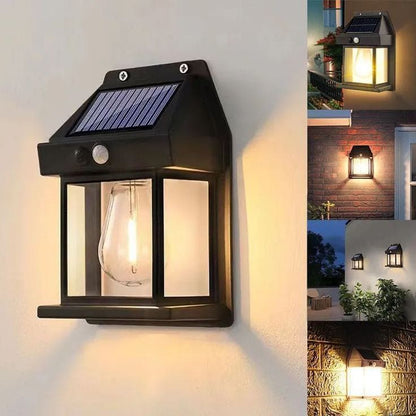 Solar Interaction Wall Lamp – Outdoor Motion Sensor Light