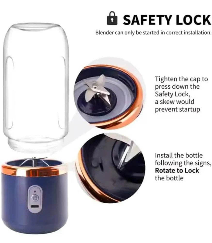 Portable Rechargeable Smoothie Blender