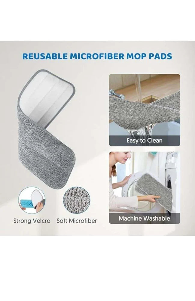 Floor Cleaning Spray Mop with Microfiber Pad